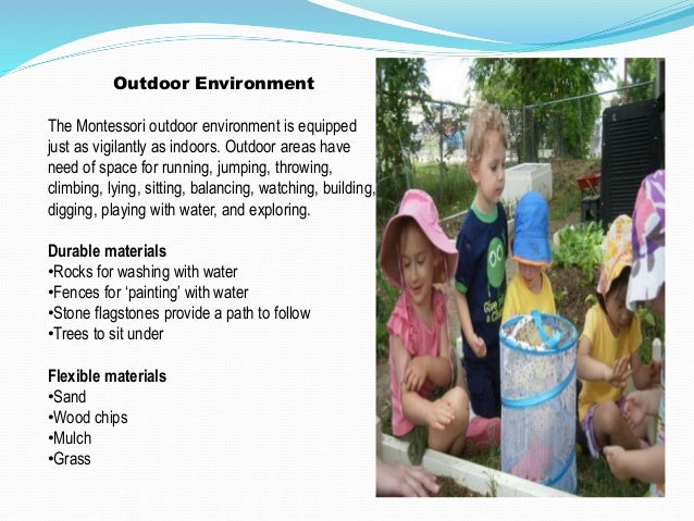 The first aim of the prepared environment picture