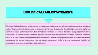 Prepared statement | PPTX