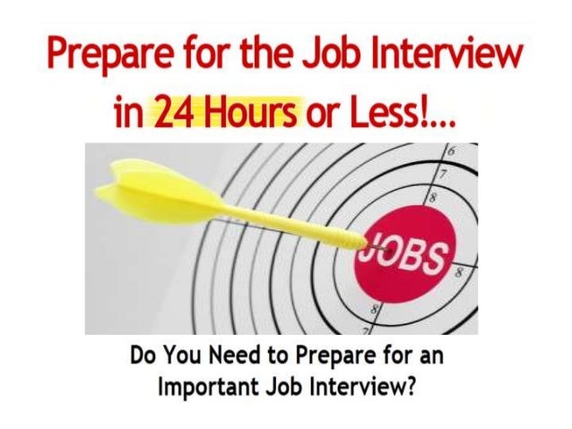 how to prepare for a first job interview
