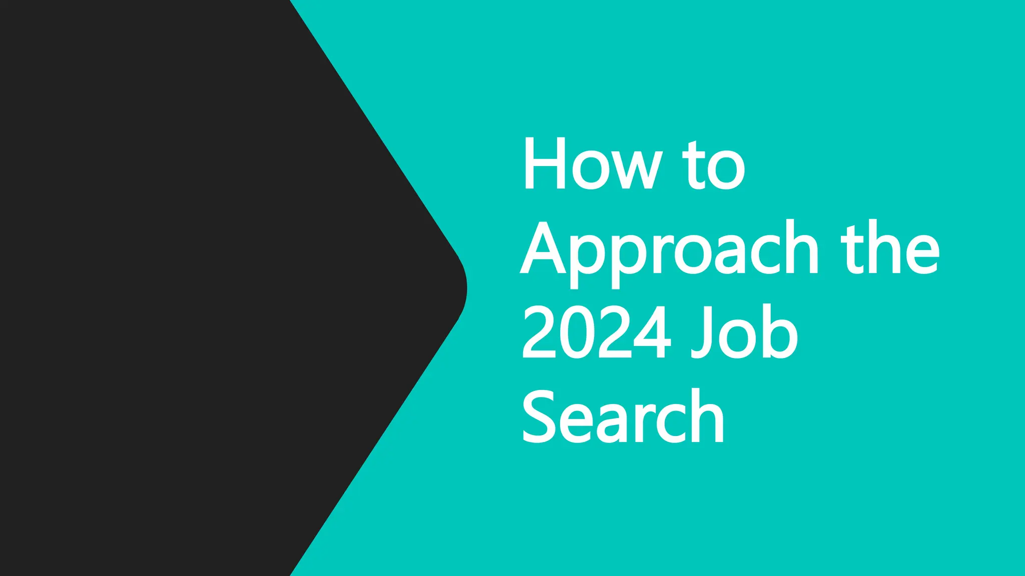 How to Prepare For a Successful Job Search for 2024 PPT Free Download