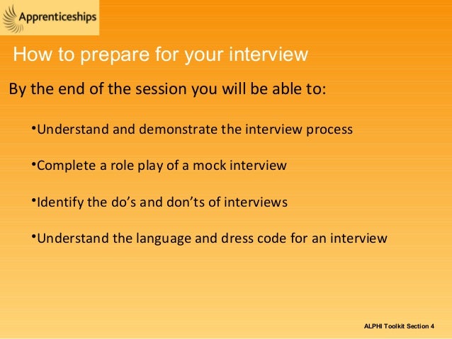 how to perpare for an interview