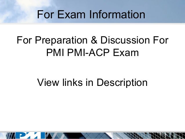 PMI-ACP試験資料
