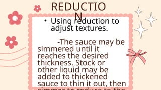 PREPARE MENU ITEMS FOR SAUCES AND OTHER FOODS | PPTX