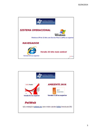 02/04/2014
3
Versão 32 bits mais estávelVersão 32 bits mais estável
 