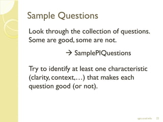 Preparing to Teach 3: Supporting expert-like thinking | PPT