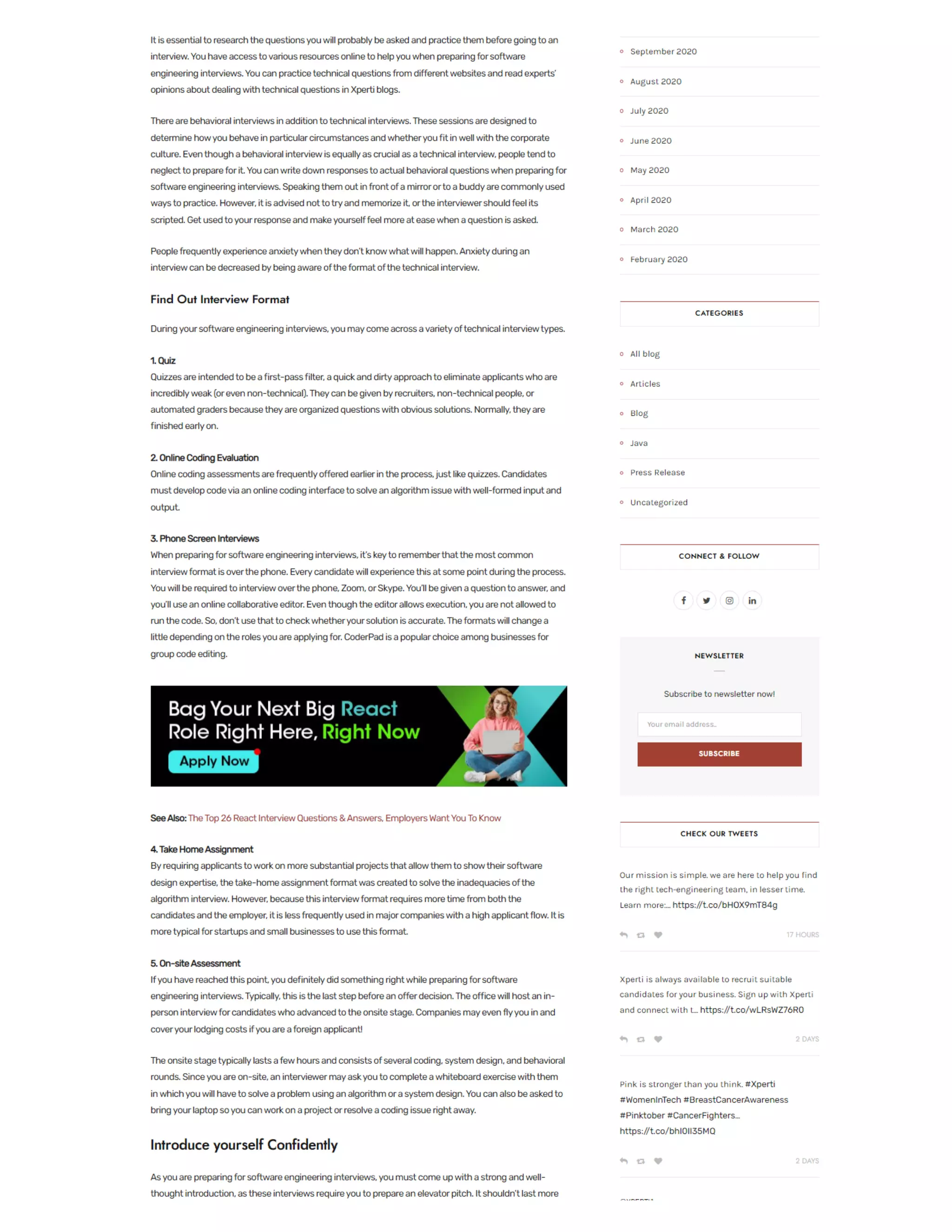 Preparing For Software Engineering Interviews – Ultimate Guide 2022