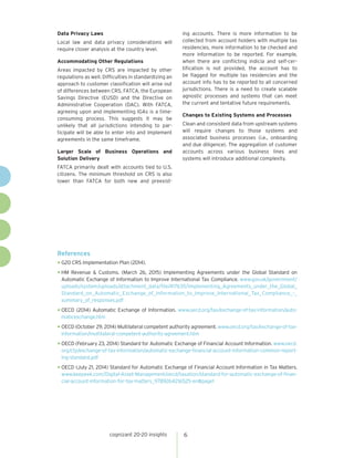 Preparing for the OECD Common Reporting Standard | PDF