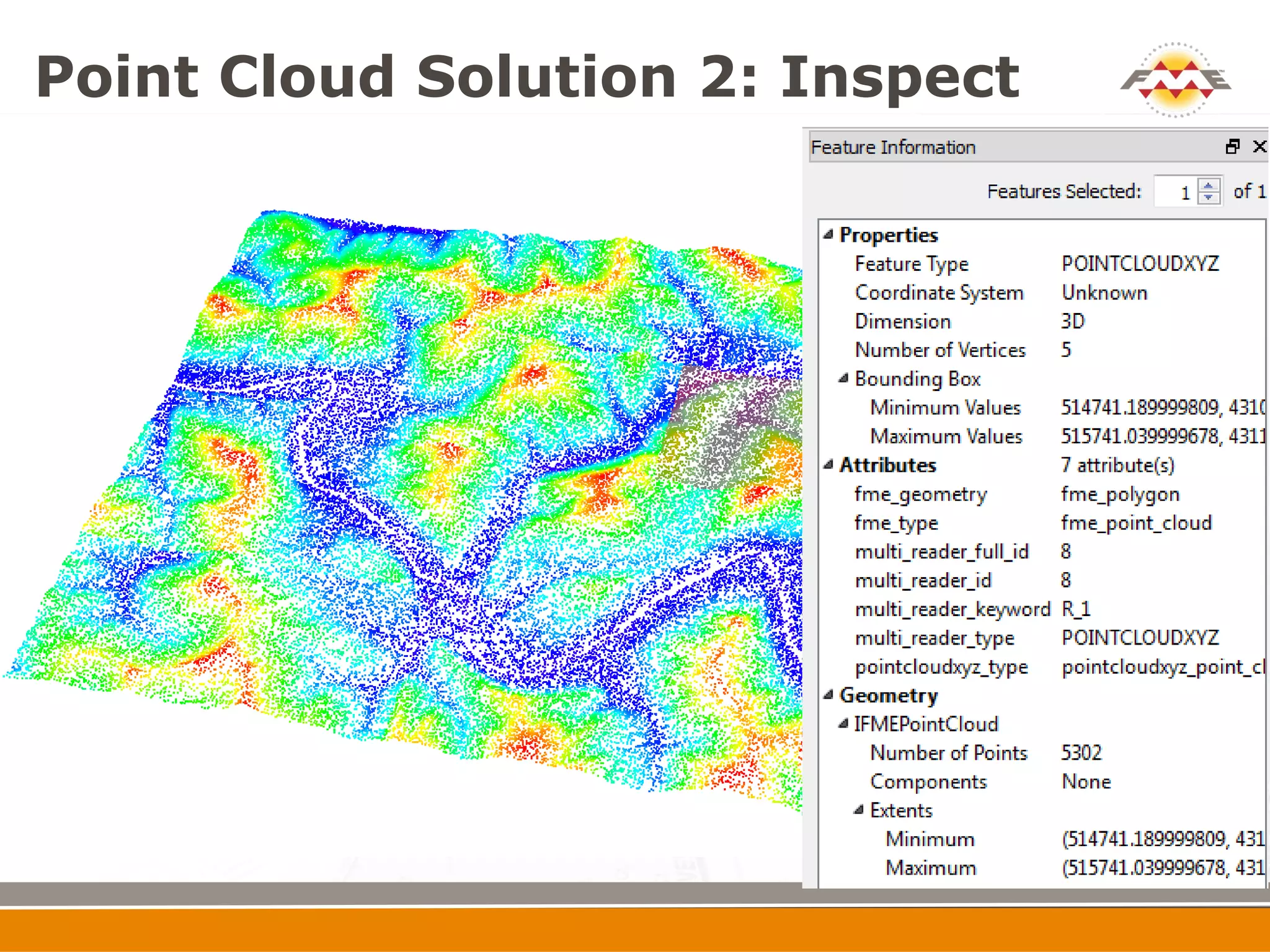 Point Cloud Solution 2: Inspect
 