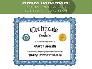 Preparing Preservice Teachers to Teach Reading