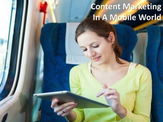 What Is Content Marketing?
A. Educational, informative content to attract attention and build a
solid reputation with pote...