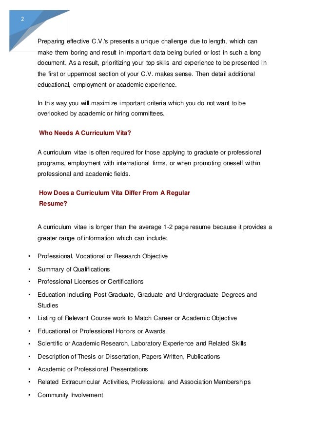 Sample of cv for job application image