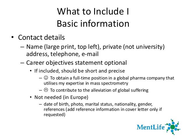 preparing for a career in pharma industry how to prepare a cv career objectives for cv