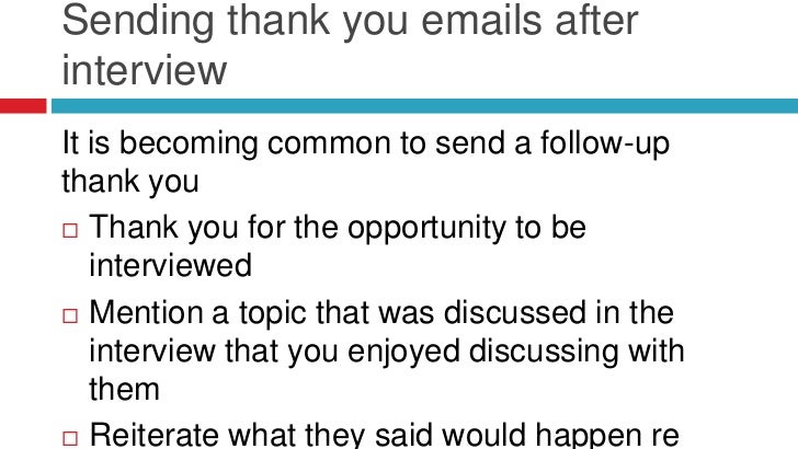 preparing for a job interview as an occupational therapist sending a thank you email after a phone interview