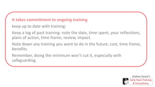 Preparing for an early years ofsted inspection | PPTX