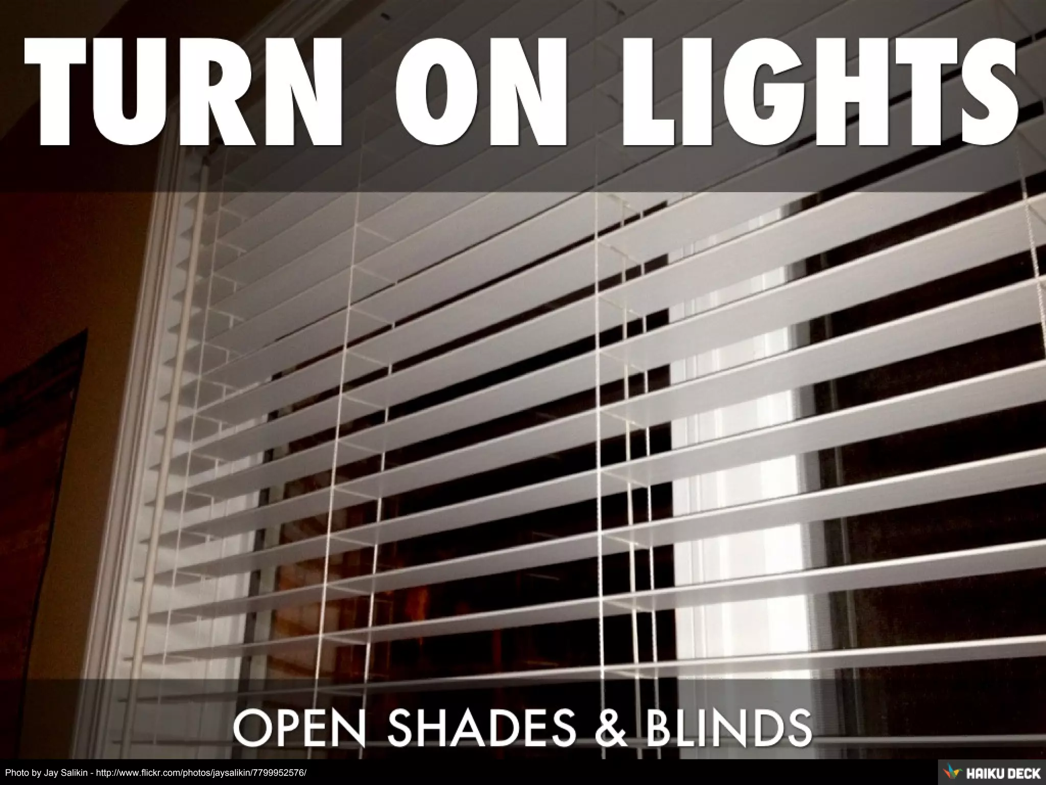 Photo by Jay Salikin - http://www.flickr.com/photos/jaysalikin/7799952576/
 