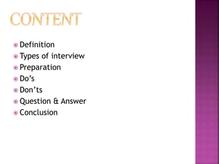 Preparing for a Successful Interview.pptx