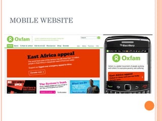MOBILE WEBSITE 