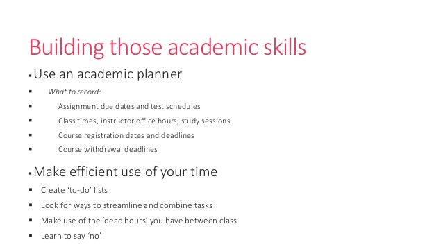 college class planner