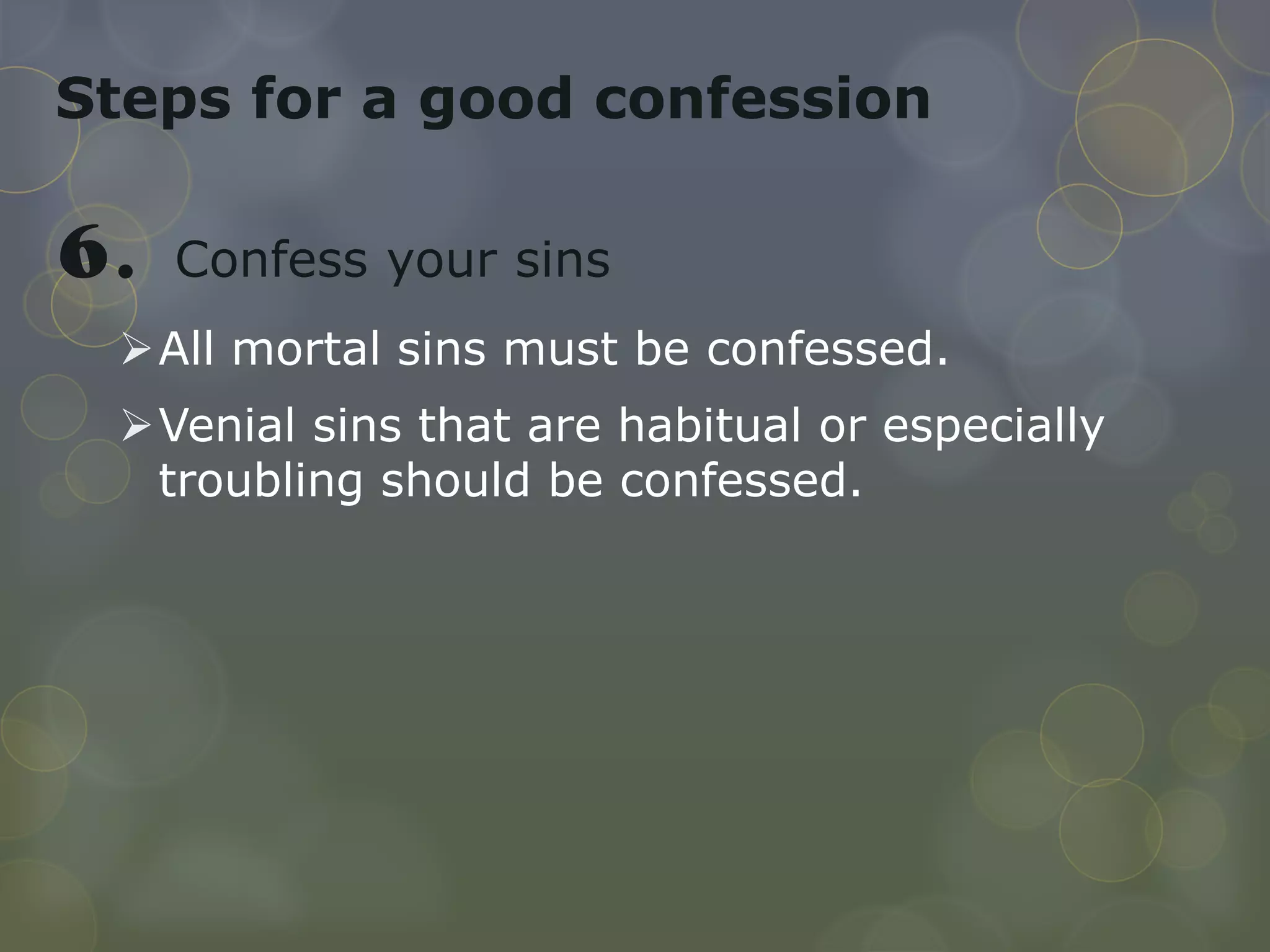 Preparing for confession 3 3 ppt