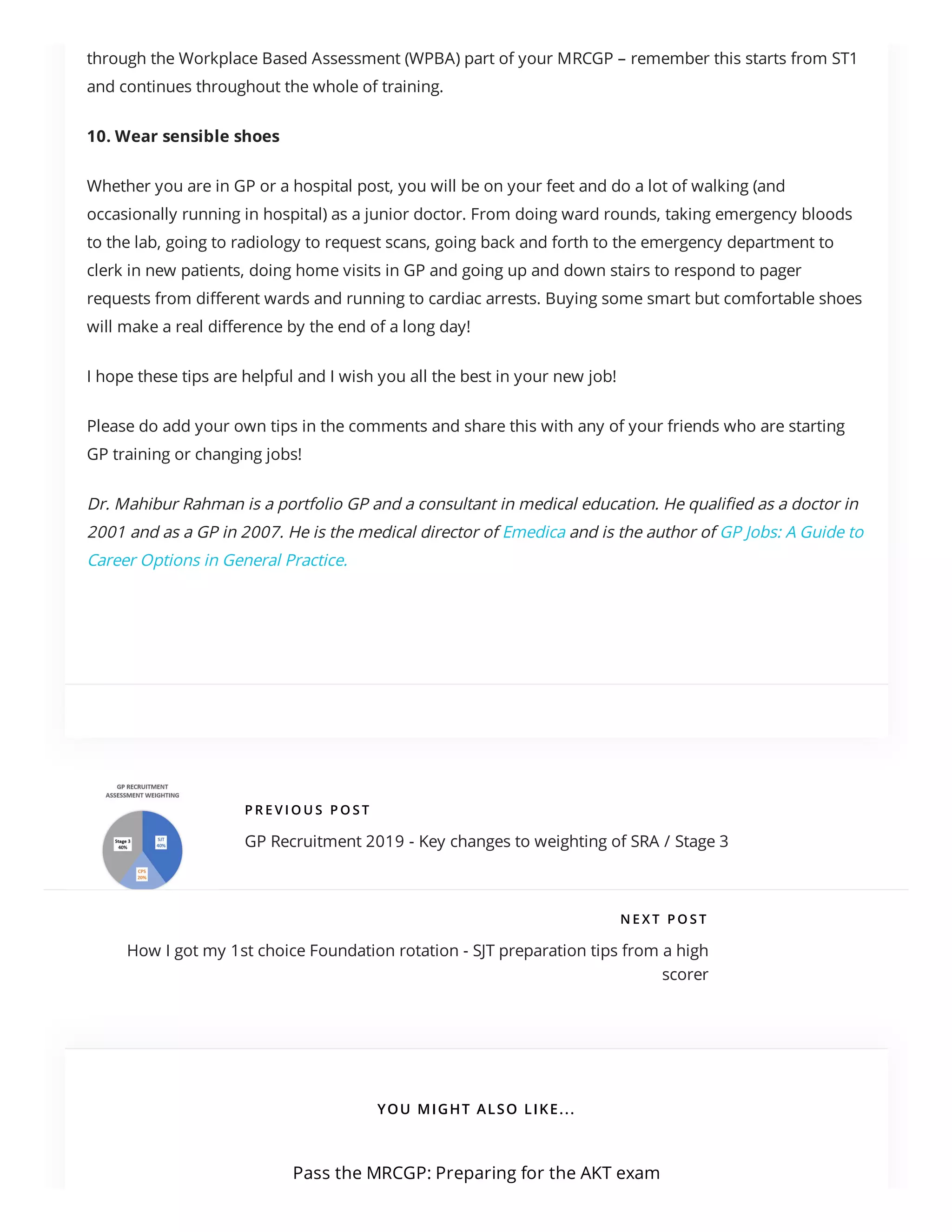 Preparing for gp entry exam | PDF