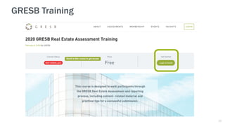 30
GRESB Training
 