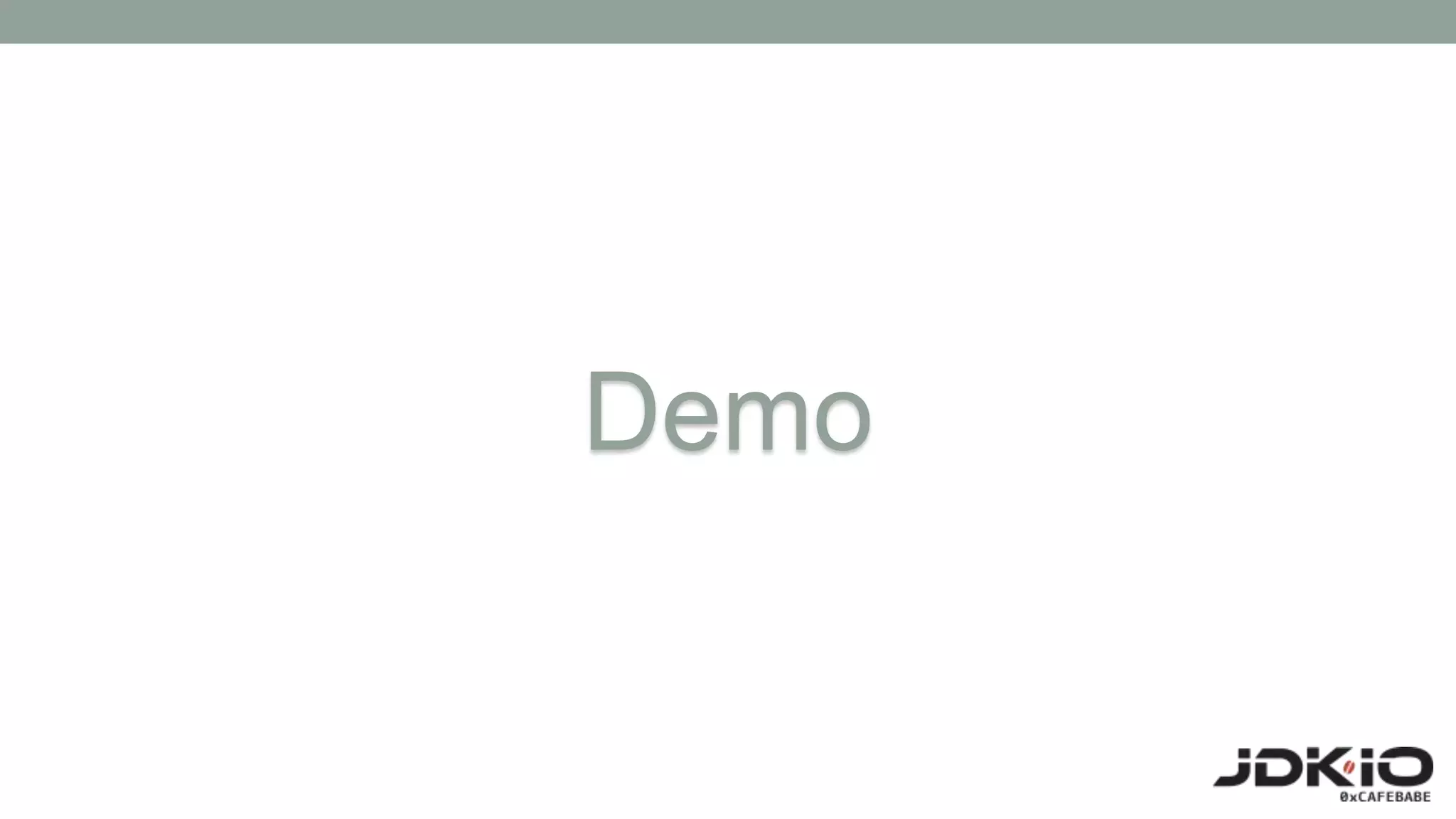 Demo
 