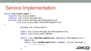 Service Implementation
 
