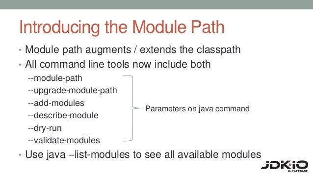 Preparing For Java 9 Modules Upload