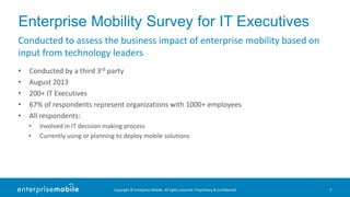 Preparing for the Future of Enterprise Mobility -- Insights Not to Miss