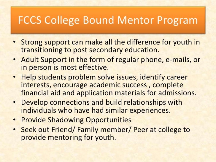 Preparing foster youth for college