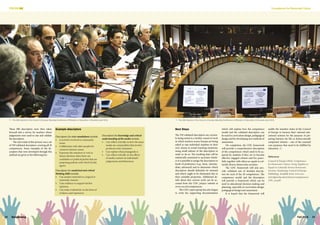 FOCUS Competences for Democratic Culture
The 25th Session of the Council of Europe Standing Conference of Ministers of Education in Brussels, April 2016.
©
FW-B
-
Jean
POUCET
Next Steps
The 559 validated descriptors are current-
ly being tested in a further round of work
in which teachers across Europe are being
asked to rate individual students in their
own classes in actual teaching situations,
using small subsets of the descriptors in
order to do so. The resulting data will be
statistically examined to ascertain wheth-
er it is possible to assign the descriptors to
levels of proficiency (e.g., basic, interme-
diate, advanced) and to determine which
descriptors should definitely be retained
and which ought to be eliminated due to
their unstable properties. Additional de-
tails about this current work can be ac-
cessed from the CDC project website at
www.coe.int/competences.
The CDC expert group has also begun
to write the supporting documentation
which will explain how the competence
model and the validated descriptors can
be used in curriculum design, pedagogical
design and for developing new methods of
assessment.
On completion, the CDC framework
will provide a comprehensive description
of the competences which need to be ac-
quired by students if they are to become
effective engaged citizens and live peace-
fully together with others as equals in cul-
turally diverse democratic societies.
The CDC framework will also pro-
vide validated sets of detailed descrip-
tors for each of the 20 competences. The
competence model and the descriptors
will provide a framework which can be
used in educational decision-making and
planning, especially in curriculum design,
pedagogical design and assessment.
It is hoped that the framework will
enable the member states of the Council
of Europe to harness their national edu-
cational systems for the purpose of pre-
paring learners for life as democratically
competent citizens – one of the essential
core purposes that need to be fulfilled by
education.
Reference
Council of Europe (2016). Competences
for Democratic Culture: Living Together as
Equals in Culturally Diverse Democratic
Societies. Strasbourg: Council of Europe
Publishing. Available from: www.coe.
int/t/dg4/education/Source/competences/
CDC_en.pdf
©
FW-B
-
Jean
POUCET
The 25th Session of the Council of Europe Standing Conference of Ministers of Education in Brussels, April 2016.
These 990 descriptors were then taken
forward into a survey for teachers whose
judgements were used to rate and validate
the descriptors.
The end result of this process was a set
of 559 validated descriptors covering all 20
competences. Some examples of the de-
scriptors that were developed through this
method are given in the following box.
Example descriptors
Descriptors for civic-mindedness include:
ӹ
ӹ Is actively involved in community
issues
ӹ
ӹ Collaborates with other people for
common interest causes
ӹ
ӹ Expresses the intention to vote in
future elections when there are
candidates or political parties that are
proposing policies with which he/she
agrees
Descriptors for analytical and critical
thinking skills include:
ӹ
ӹ Can analyse materials in a logical or
systematic manner
ӹ
ӹ Uses evidence to support his/her
opinions
ӹ
ӹ Can make evaluations on the basis of
evidence and experience
Descriptors for knowledge and critical
understanding of the media include:
ӹ
ӹ Can reflect critically on how the mass
media are commodities that involve
producers and consumers
ӹ
ӹ Can explain what propaganda is
ӹ
ӹ Can reflect critically on the effects
of media content on individuals’
judgements and behaviours
22 SangSaeng 23
Fall 2016
 