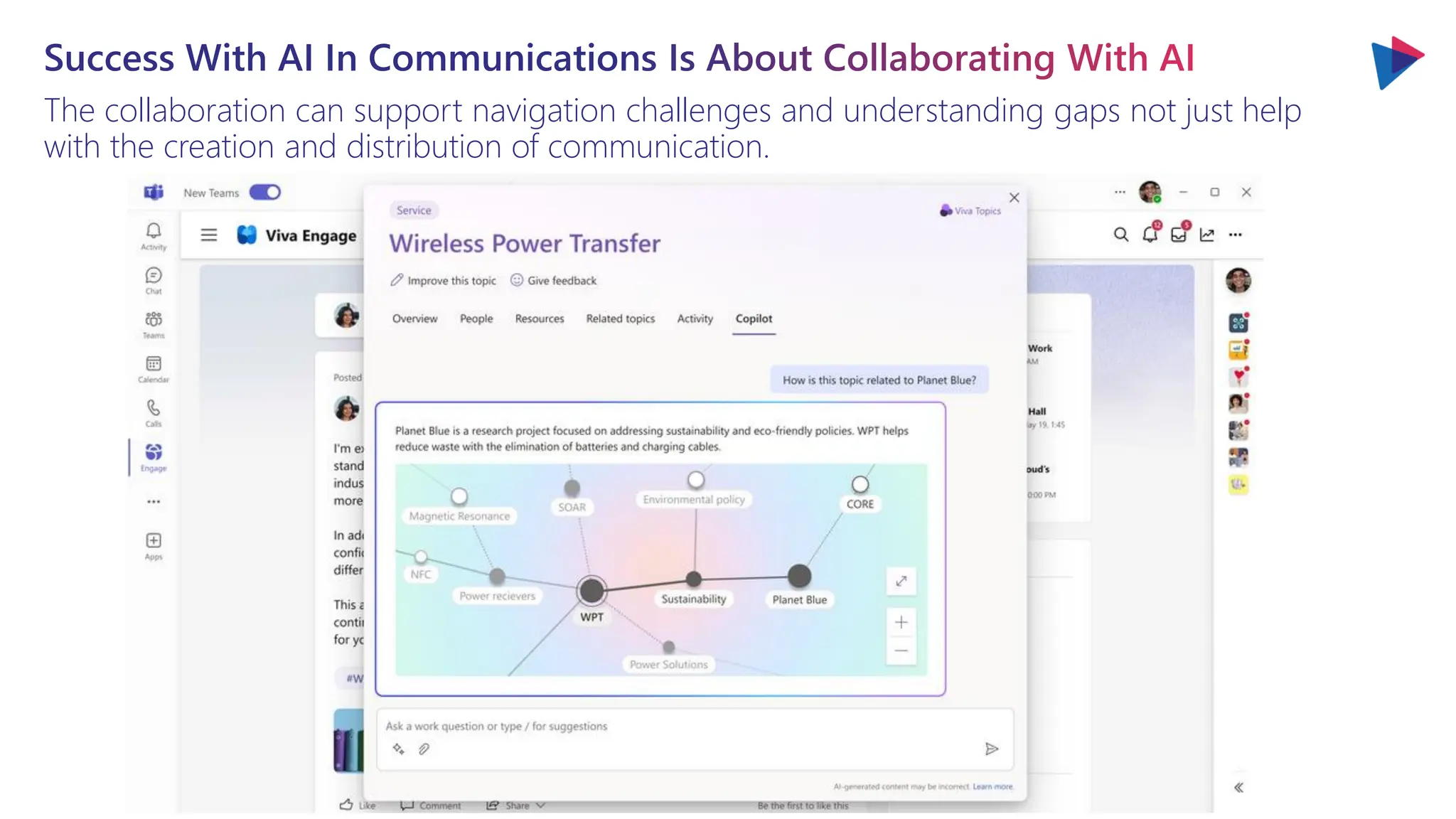 Success With AI In Communications Is About Collaborating With AI
The collaboration can support navigation challenges and understanding gaps not just help
with the creation and distribution of communication.
 