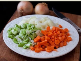 Preparing stock, soups and sauces