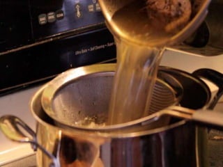 Preparing stock, soups and sauces