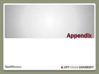 Appendix
 