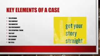 Preparing to write a case and teaching note | PPTX