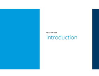 CHAPTER ONE
Introduction
 