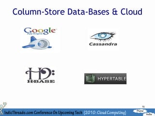 Column-Store Data-Bases & Cloud




                              16
 