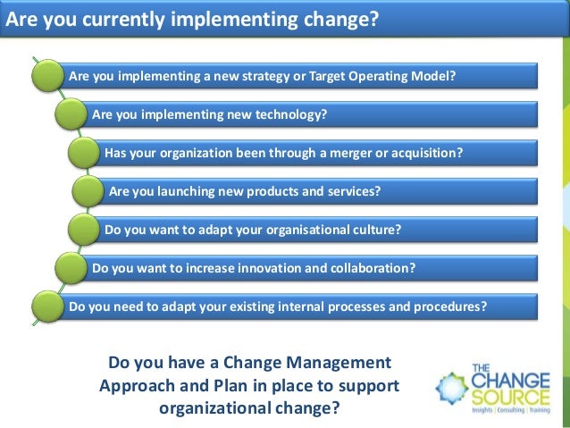 Preparing Your Organization For Tomorrow