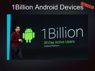 1Billion Android Devices
 