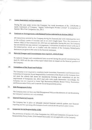 Prepay Payment Services  Board Report