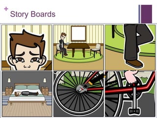 +
Story Boards
 