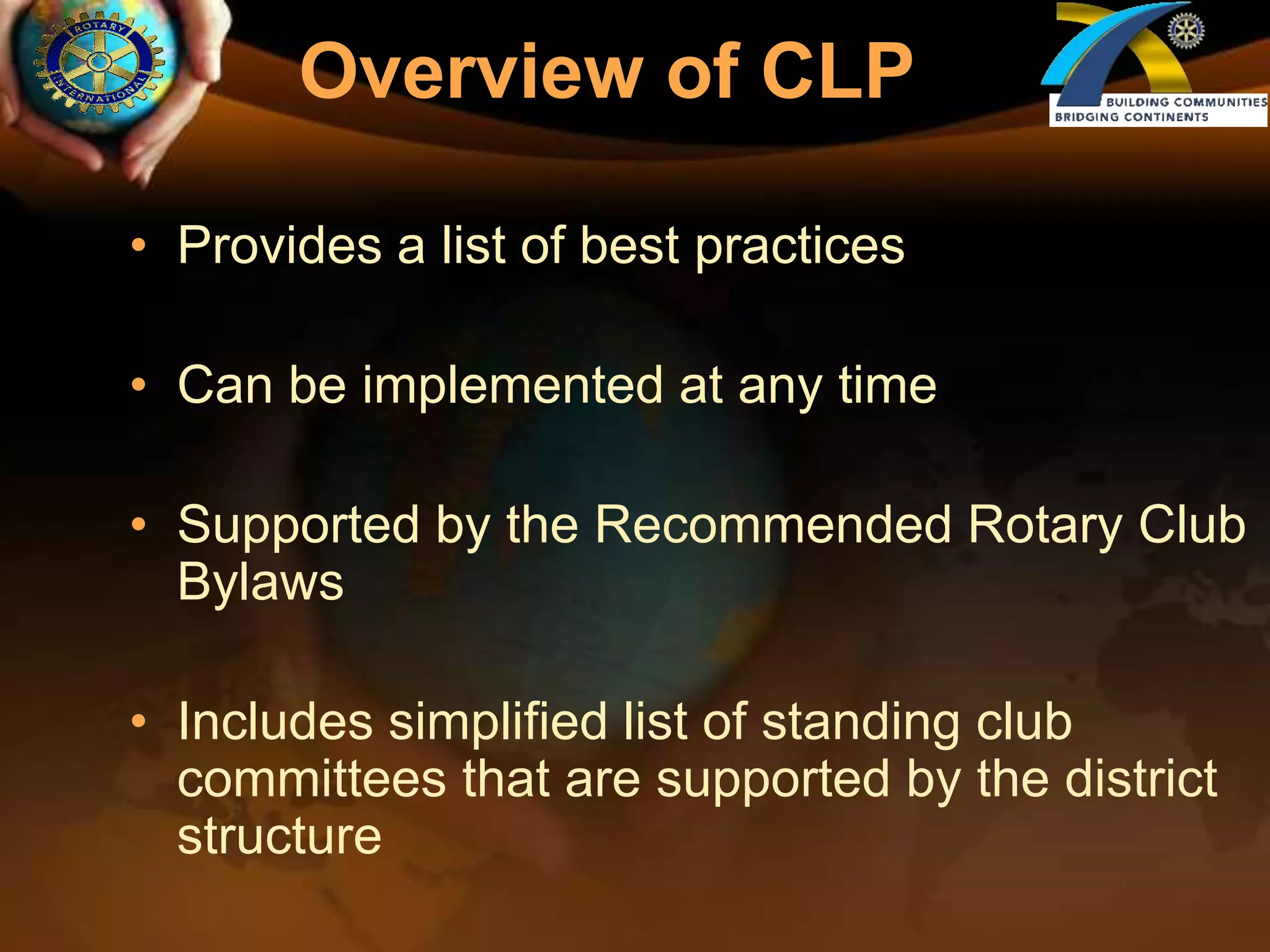 Ensure continuity in leadership