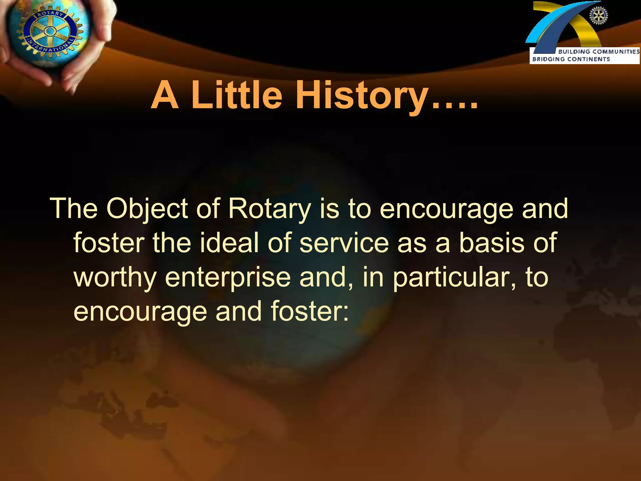 Best PracticesDevelop long-range plan that address the elements of an effective club. 