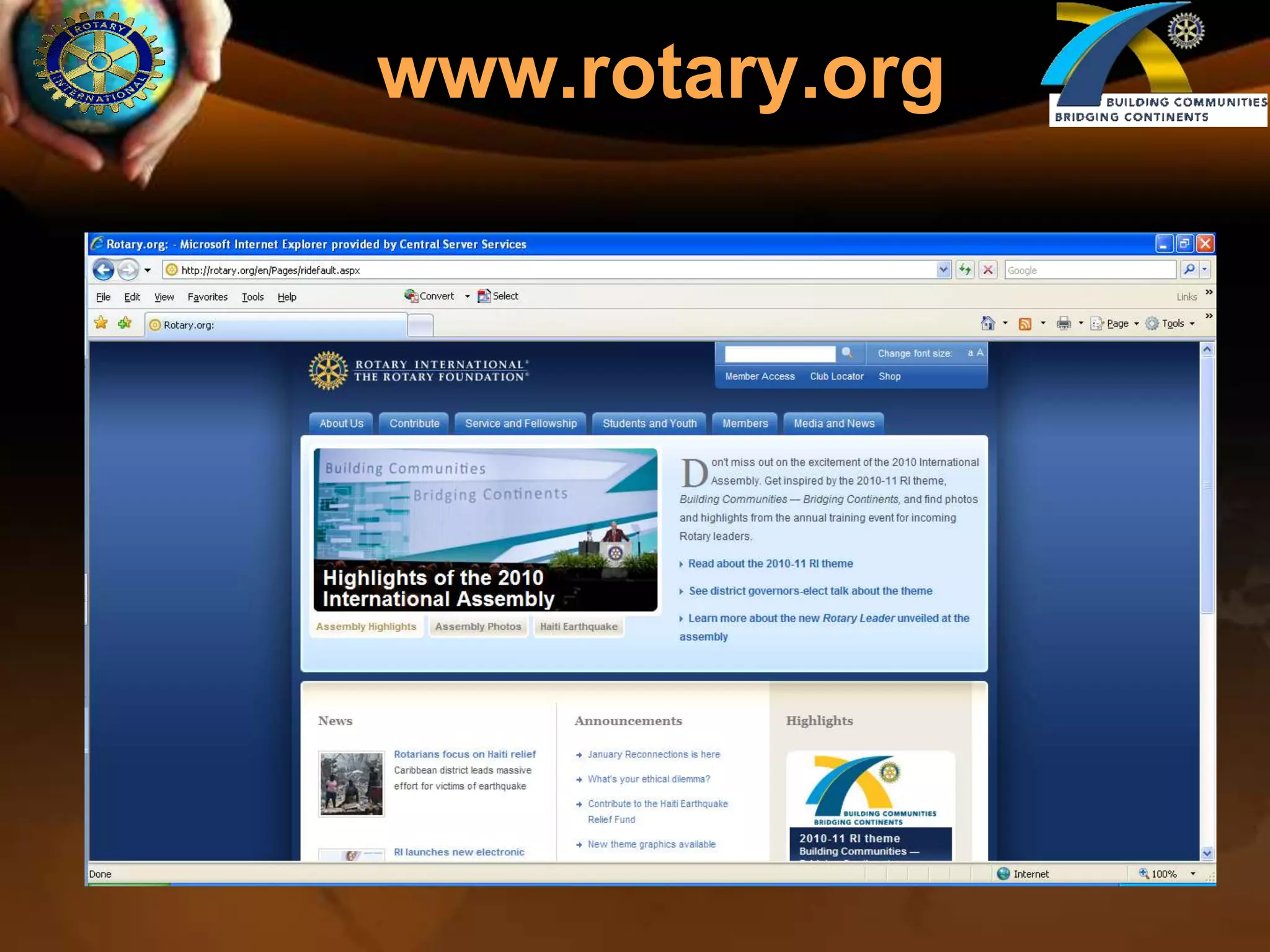 Pre-PETS Training 2010-11District 6990Examining Effective Meetings