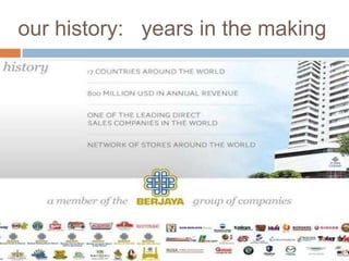 our history: years in the making 
 