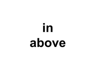 inabove