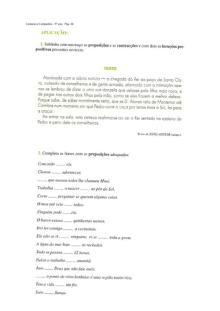Leituras e Companhia - 9º ano, Pág. 44

 