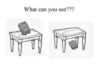 What can you see???
 