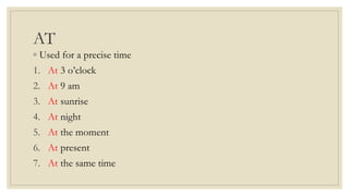 Using At Am Preposition.pptx